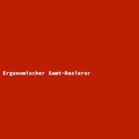 Ergonomischer Samt-Rasierer