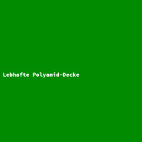 Lebhafte Polyamid-Decke