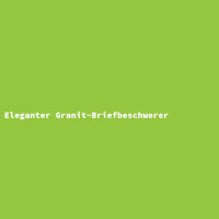 Eleganter Granit-Briefbeschwerer