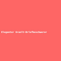 Eleganter Granit-Briefbeschwerer