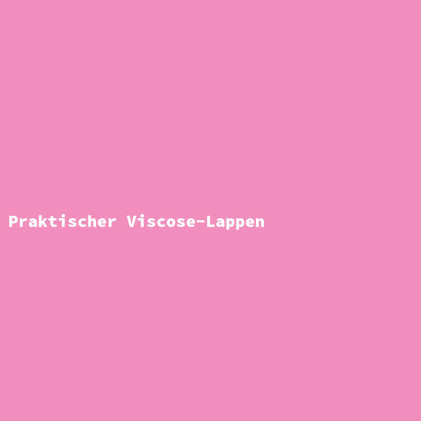 Praktischer Viscose-Lappen