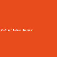 Wertiger Leinen-Rasierer