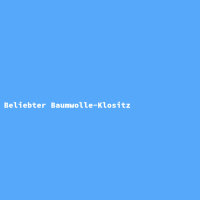 Beliebter Baumwolle-Klositz