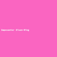 Imposanter Eisen-Ring