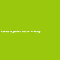 Hervorragendes Plastik-Handy