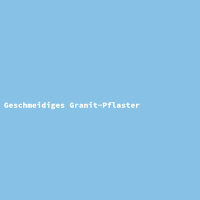 Geschmeidiges Granit-Pflaster