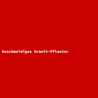 Geschmeidiges Granit-Pflaster