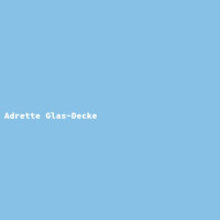 Adrette Glas-Decke