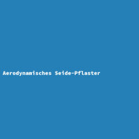 Aerodynamisches Seide-Pflaster